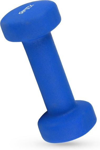 Гантелі для фітнесу неопренові Gymtek Queenfit 2х1,5кг світло-синій | Зображення 1