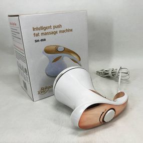 Тренажер массажер для спины, Вибро массажер ручной от сети для расслабления мышц ZE-67