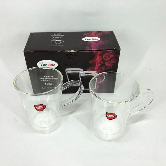 Набор чашек с двойными стенками хорошего качевства, Чашка с двойными стенками для кофе SD-15 | Зображення 8