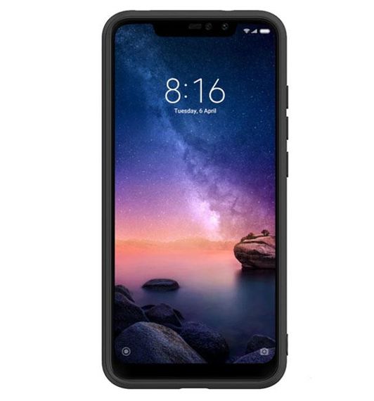 Чохол накладка Primo Shell TPU для Xiaomi Redmi Note 6 Pro - Black | Зображення 1