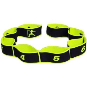 Эспандер лента EasyFit EF-1682-GN с петлями для тренировок, зеленый