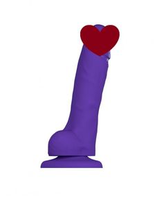 Реалистичный фаллоимитатор Strap-On-Me SOFT REALISTIC DILDO Violet - Size M sexstyle