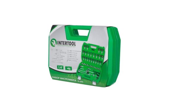 Набор инструмента Intertool - 1/4" 46 ед. (ET-6046SP) | Зображення 2