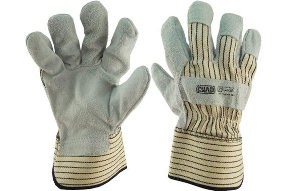 Рукавички комбіновані замшеві р10,5 (цільна долоня) СИЛА 481231 | Зображення 2