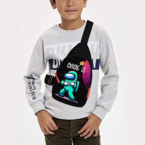 Сумка через плечо детская Among Us 29х17 см сумка слинг для мальчика (02036)
