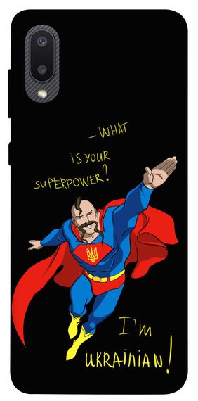 Чохол IBANAN Національний супергерой для Samsung Galaxy A02