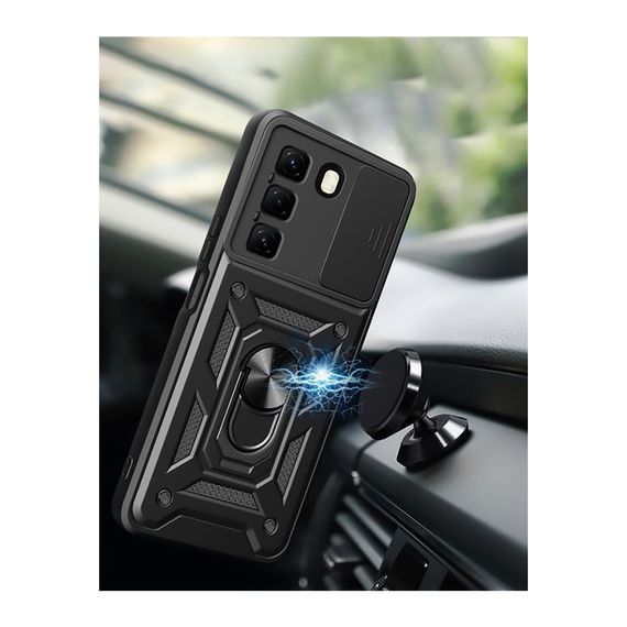 Чохол до мобільного телефона BeCover Military Infinix Hot 50 Pro Plus 4G (X6880) Black (713526) | Зображення 2