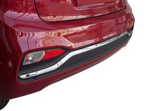 Накладка на торець бампера 2018-2020 (нерж) для Hyundai I-20 2014-2020 рр.