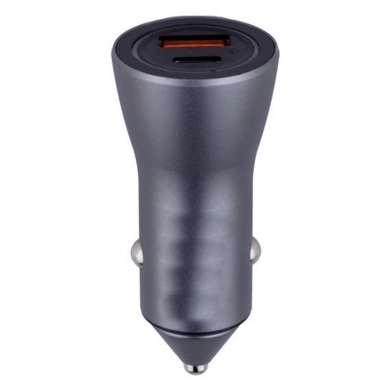 Автомобільний зарядний пристрій XPRO RCC107 36w PD+QC 1USB/1Type-C сірий (23349-01) | Зображення 2