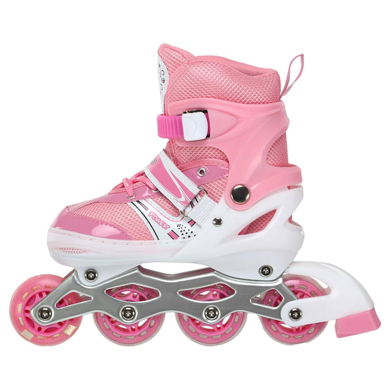 Комплект роликовые коньки раздвижные Scale Sports с шлемом и защитой S (31-34) | Зображення 2