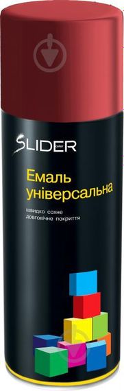Емаль аерозольна Lider RAL 3011 400 мл вишнева