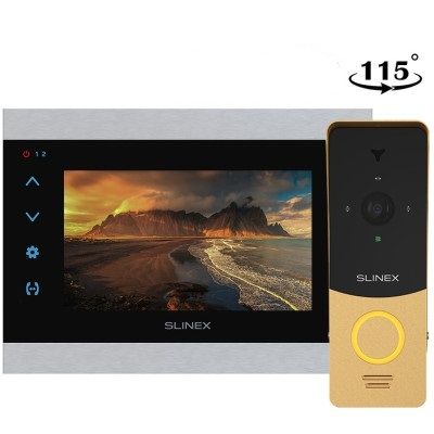 Комплект видеодомофона Slinex SL-07N Cloud Black  ML-20HD | Зображення 4