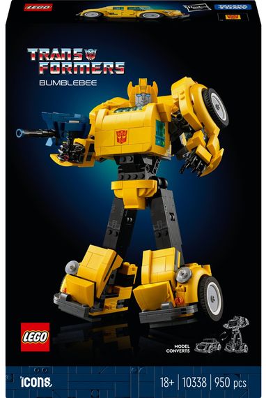 Конструктор LEGO Icons Трансформери. Бамблбі 10338 | Зображення 9