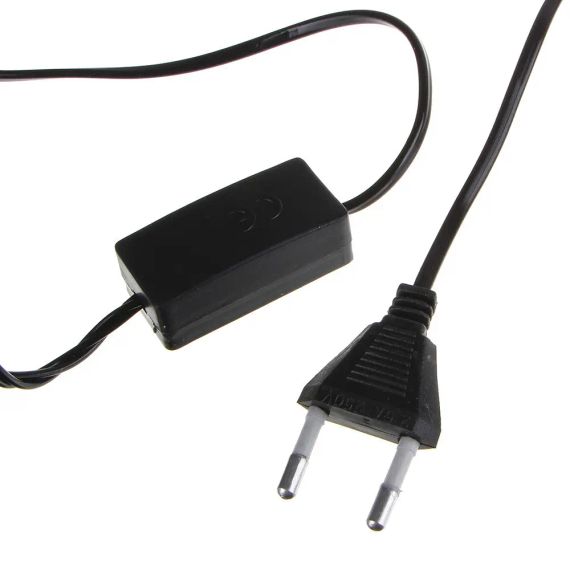 Гирлянда матовый шарик 28LED 5м (флеш) 10мм, Новогодняя бахрама, Светодиодная гирлянда, Уличная гирлянда | Зображення 4