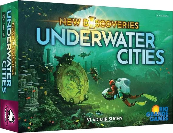 Настільна гра Underwater Cities: New Discoveries (Підводні міста: Нові відкриття) англ.