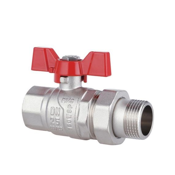 Кран кульовий "Американка" Thermo Alliance Forte 1" прямий SF220W25 | Зображення 2