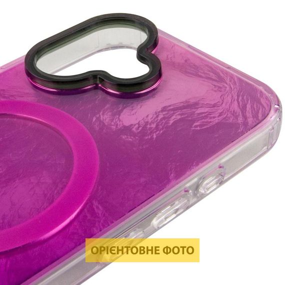 Чехол TPU Shiny Mountain (MagFit) для Apple iPhone 17 (6.3") Pink | Зображення 3
