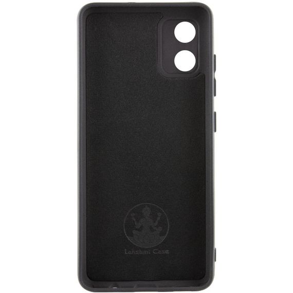 Чехол Silicone Cover Ummi Lakshmi Full Camera (AA) для Motorola Moto E13 Черный / Black | Зображення 1