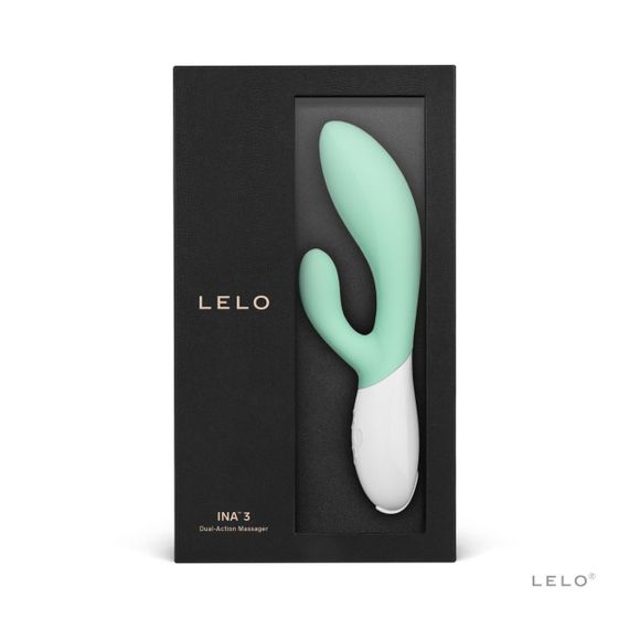 Вібратор-кролик LELO Ina 3 Seaweed, 10 режимів вібрації, потужний мотор | Зображення 2