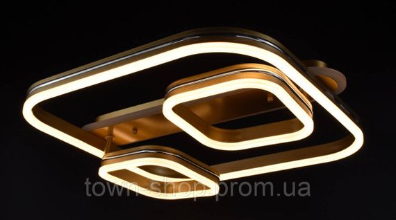 Люстра потолочная LED A55071/1+2-RGB-sg+ch Золото 12х50х55 см. | Зображення 2