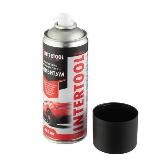 Очищувач бітумних плям, аерозоль 400 мл INTERTOOL FS-6940 | Зображення 2