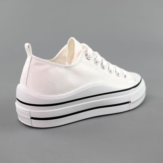 Кеди жіночі 591728 Білі 36 37 38 39 40 | Зображення 5