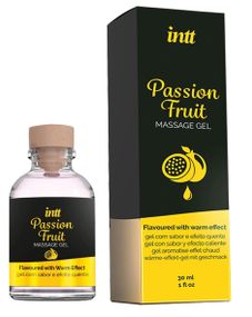 Массажный гель для интимных зон Intt (30 мл) разогревающий, Passion Fruit