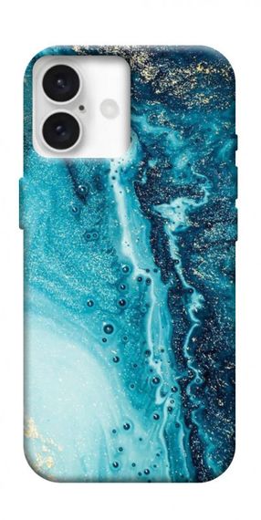 Чохол з картинкою Блакитна фарба для Apple iPhone 16 (6.1")