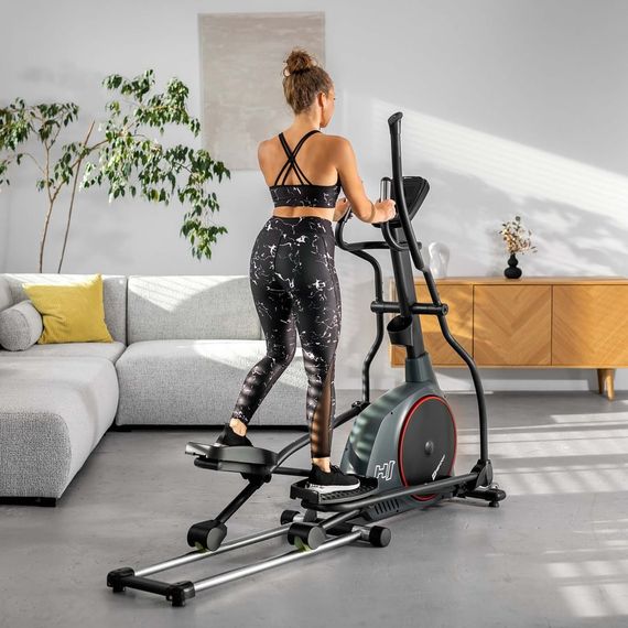 Орбитрек электромагнитный Hop-Sport HS-095CF Prizm серый | Зображення 1