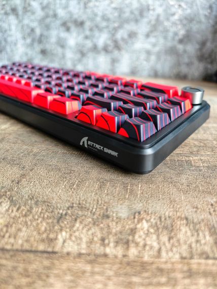 Магнітна клавіатура Attack Shark X65pro HE бездротова. 2.4G Wireless, Bluetooth 5.0 та USB Type-C. | Зображення 2