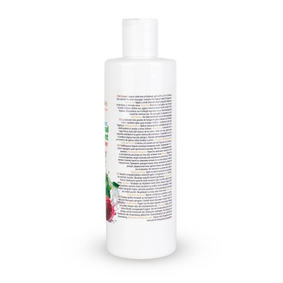 2в1 лубрикант та масажний гель - MyLove Aroma Series Intim&Massage Raspberry & Mint, 300 мл Sex Aura | Зображення 4