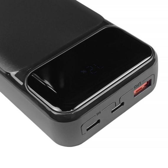 Power Bank - Портативна батарея 20.000 mAh. чорний - GP-20BQC. швидка зарядка 22.5W GRUNHELM | Зображення 4