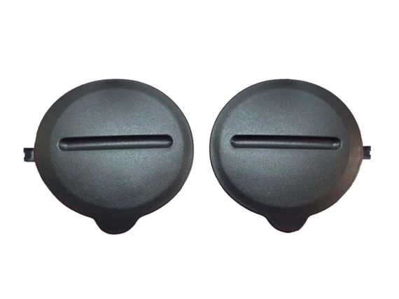 Renault Kangoo I FL (03-08) заглушка ПРАВА+ЛІВА протитуманки в передній бампер, Рено Кенго після рестайлінгу