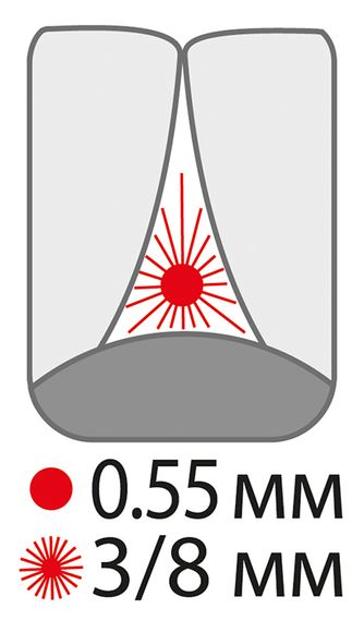 Міжзубні щітки paro® FLEXI-GRIP, середні, салатові, конічні (Ø щітки 3/8 мм, ДОО* 1.2 мм), 1 уп. x 48 шт. | Зображення 1