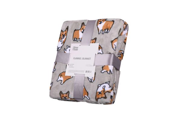 Плед Ardesto Flannel 160х200см коргі (ART0109PB)