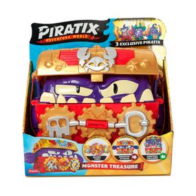 Детский игровой набор с фигурками "Сундук с сокровищами" PIRATIX PPXSP116IN00