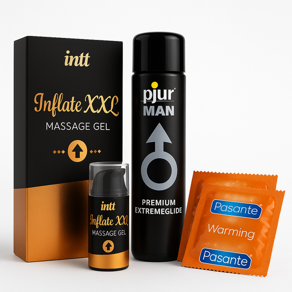 COMBO набір - (Intt + pjur MAN + Pasante Warming) XL