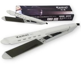 Незаменимый выпрямитель для волос с керамическим покрытием Kemei ZGQ-KM 289S Белый (289S_384)