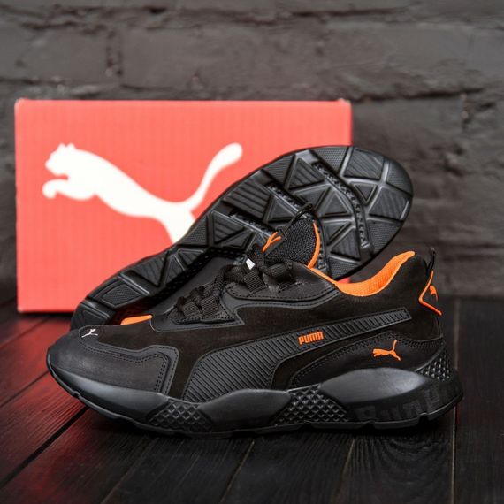 Кросівки демісезонні Puma чорні | Зображення 5