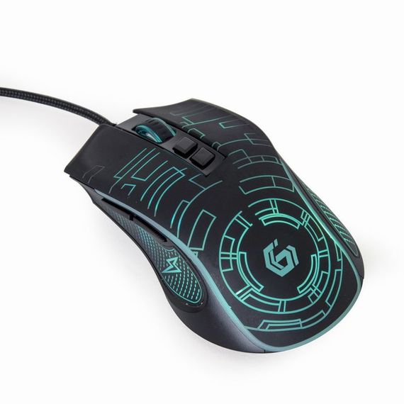 Оптична ігрова миша MUSG-RGB-01 USB інтерфейс, пiдсвiчування | Зображення 1
