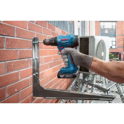 Шуруповерт Bosch GSB 183-LI 18V, 1х2Ah, 21-56 Нм, 374-1815 об/мин, кейс, 1.2 кг (0.601.9K9.101) | Зображення 5