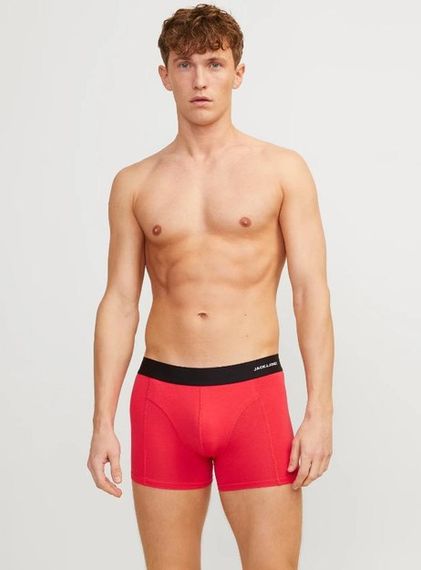 Набір чоловічих трусів боксерів Jack & Jones ADDITIONAL 3 шт в наборі | Зображення 5