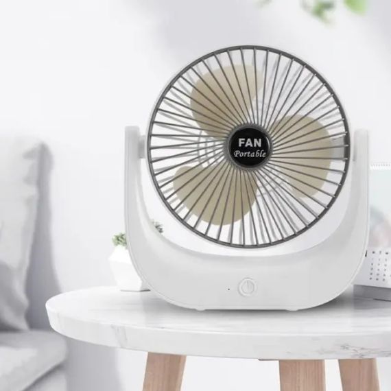 Портативный вентилятор настольный мини ручной Portable Fan AND LY-853 | Зображення 5