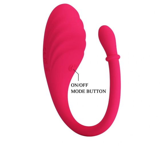 Віброяйце Romance Undine Vibro-Bullet силіконове, з додатком, рожеве, 20,5 х 3,4 см Sex Aura | Зображення 4