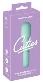Бархатистый силиконовый мини-вибратор с 10 универсальными режимами Cuties Sex Aura