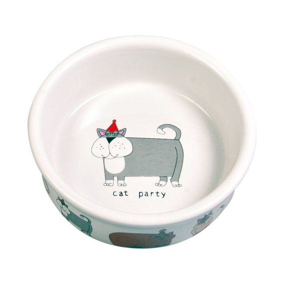 Миска Trixie для котів керамічна 200 мл d-12 см