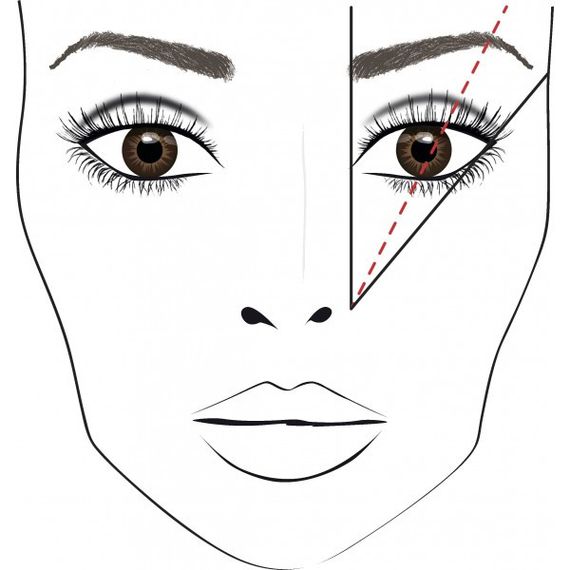 Карандаш для бровей Коричневый Copines line Paris EYE BROW PENCIL 05 Brun | Зображення 2