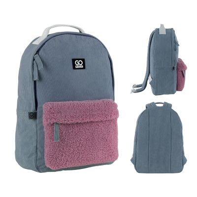 Рюкзак школьный GoPack Education Teens 147 темно-сірий (GO25-147M-3)