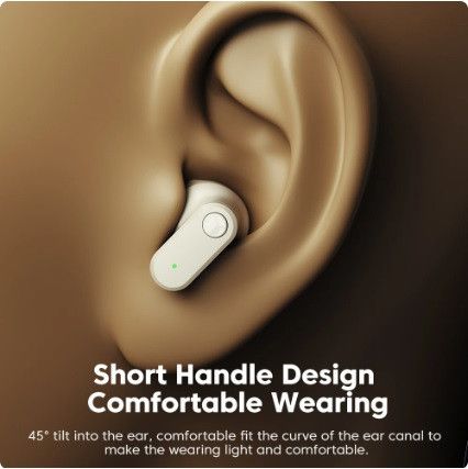 Беспроводные наушники с замечательным звуком Toocki EJ05 Bluetooth 5.3 HIFI Stereo активное шумоподавление | Зображення 4
