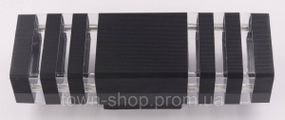 Фонарь уличный настенный 8024/2-bk Черный 34х11х10 см.
